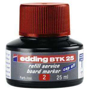 Tinta p/pizarra EDDING, fco. 25 ml roja