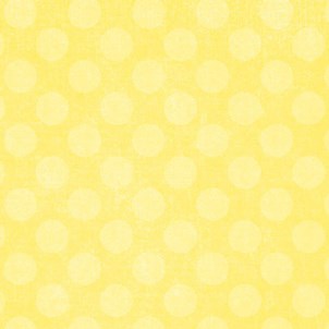 Papel LASTING lemonade yellow chalky dot