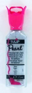 Pintura p/tela TULIP Pearl, plateada