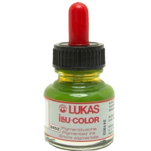 Pintura ILLU-COLOR Verde de oro 30ml