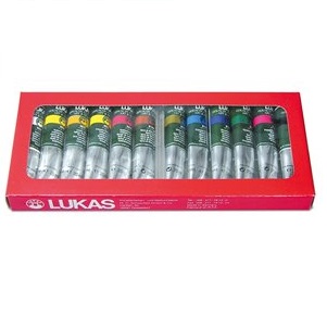 Témpera LUKAS STUDIO, set de 12x20ml