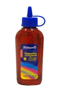 Diamantina PELIKAN 60ml rojo