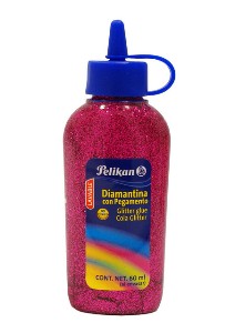 Diamantina PELIKAN 60ml fucsia