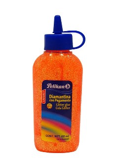 Diamantina PELIKAN 60ml naranja