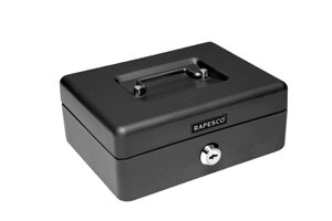 Caja de metal 250mm/10" RAPESCO negra