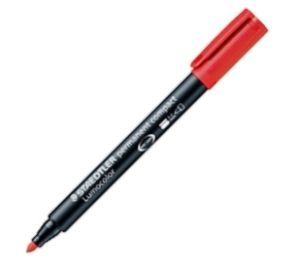 Marcador pmte. STAEDTLER COMPACT rojo