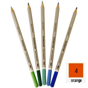 Lápiz acuarelable STAEDTLER naranja