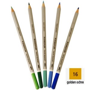 Lápiz acuarelable STAEDTLER ocre dorado