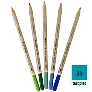 Lápiz acuarelable STAEDTLER turquesa