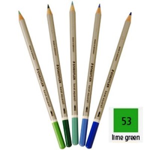 Lápiz acuarelable STAEDTLER verde tilo