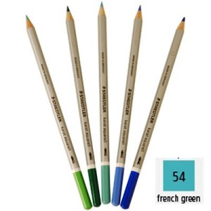 Lápiz acuarelable STAEDTLER verde francé