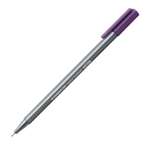 Rotulador TRIPLUS Fineliner violeta oscu