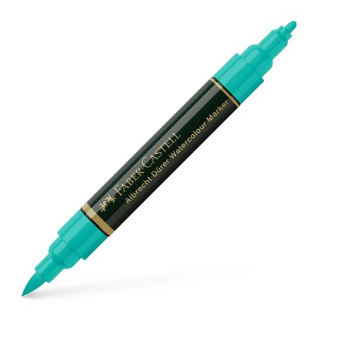 Plumón acuarelable FABER-C verde cobalto