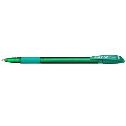 Bolígrafo PENTEL I FEEL-IT 0.7 verde