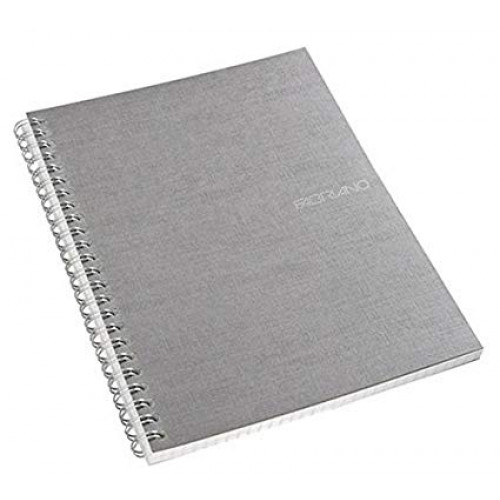 Cuaderno rayado FABRIANO A5 70h antracit