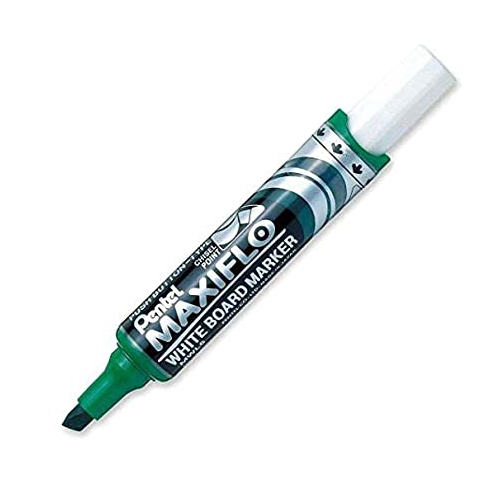 Marcador p/pizarra p.bisel PENTEL verde