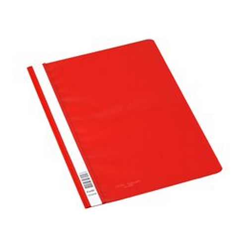 Folder plástico t/carta BANTEX rojo